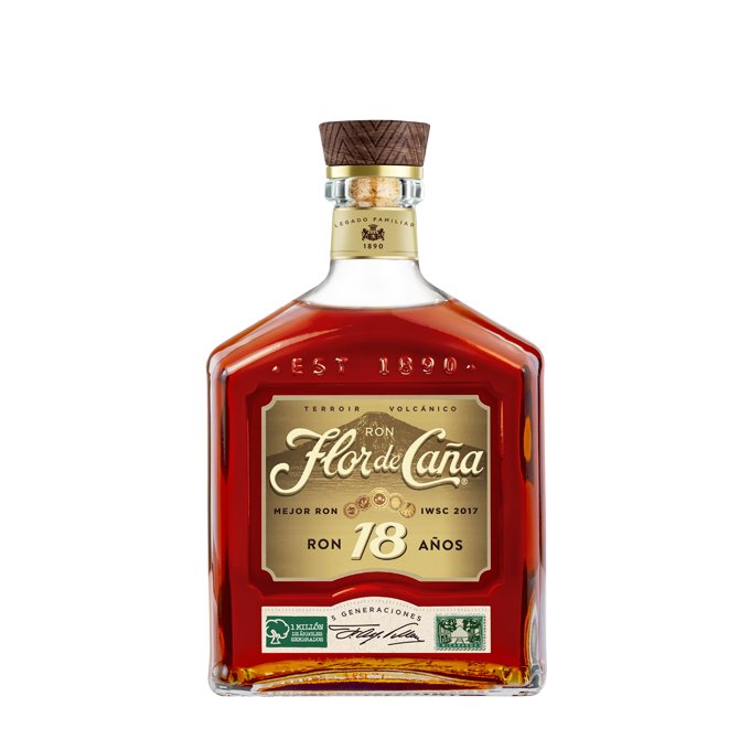 FLOR DE CAÑA 18 ANOS